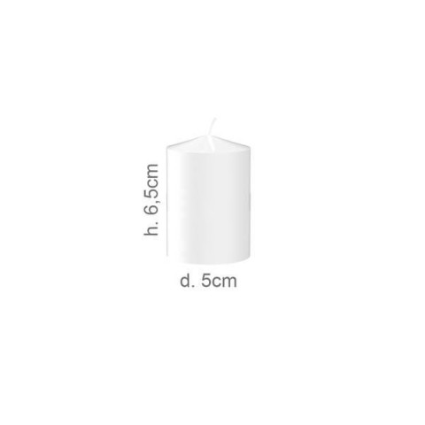 CANDELA PILLAR D5 H6.5 BIANCO